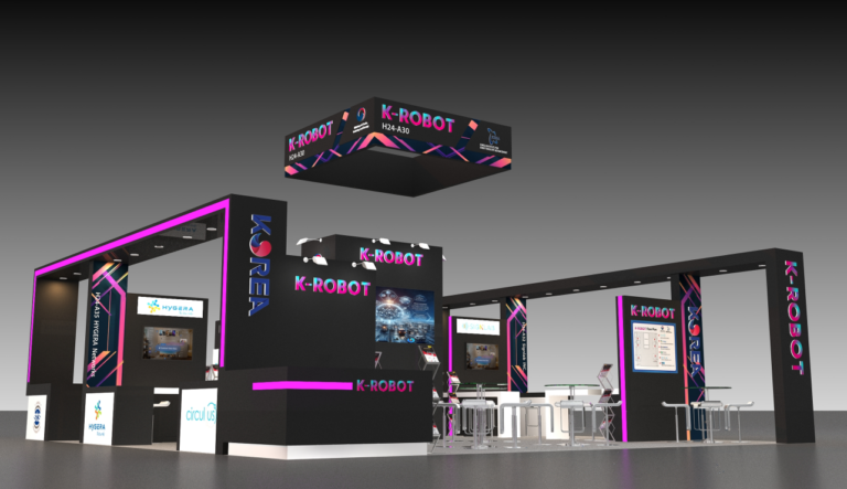 الوكالة الكورية لتعزيز صناعة الروبوتات (KIRIA) تدير جناح كوريا للروبوتات في معرض GITEX 2024 في دبي