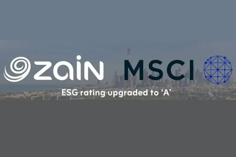 Zain Group’s MSCI rating for ESG upgraded to ‘A’