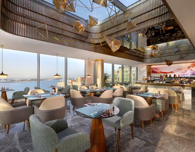 فندق تومبي دبي ذا بالم، من مجموعة تابستري من هيلتون، يدعوكم للاحتفال بموسم الأعياد ورأس السنة الجديدة مع ولائم مطعم عافيه الاحتفالية