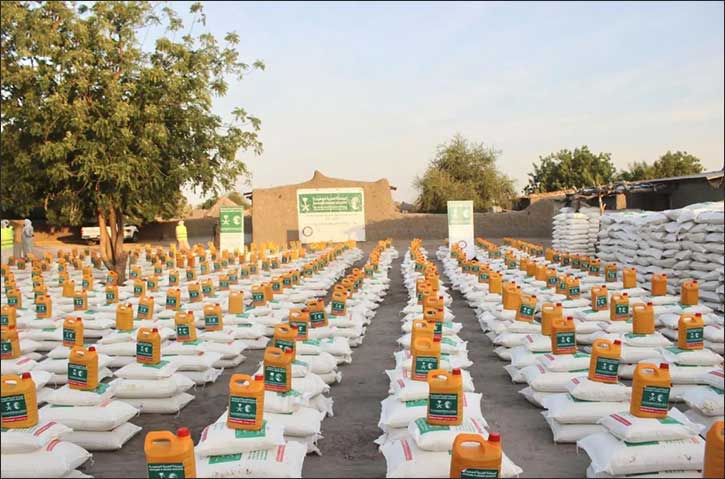 KSrelief Distributes 810 Food Baskets in Chad KSrelief Distributes 810 Food Baskets in Chad - ksrelief distributes