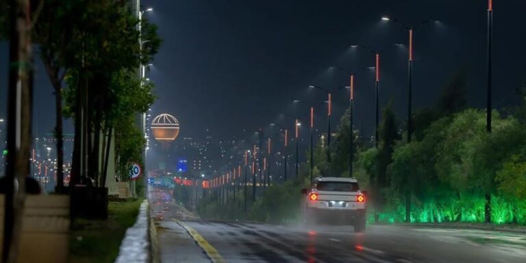 Light to Moderate Rain Falls across Qassim Region - light moderate