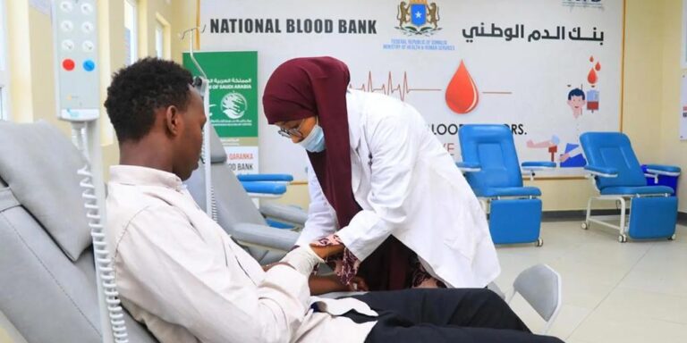 National Blood Bank in Mogadishu Serves 214 Beneficiaries in April with KSrelief Support - national blood