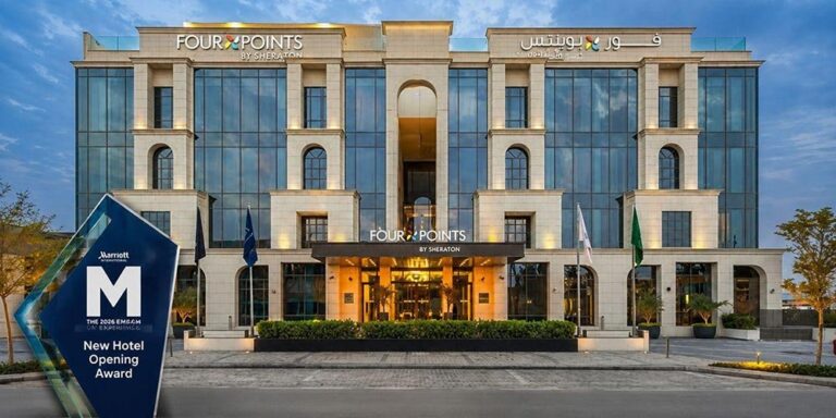 Four Points by Sheraton Riyadh – King Abdulaziz Road Receives Marriott International’s 2026 EMEA New Hotel Opening Award Four Points by Sheraton Riyadh - King Abdulaziz Road Receives Marriott International's 2026 EMEA New Hotel Opening Award -...