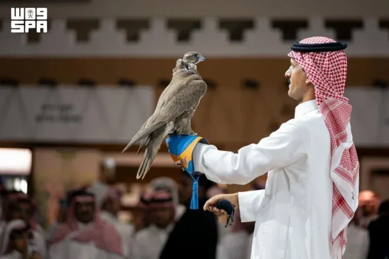 Two Mongolian saker falcons fetch $147,000 at Riyadh hunting exhibition