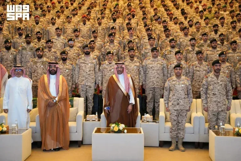 Saudi minister outlines military localization drive in lecture at National Guard college