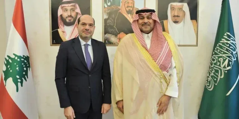 Saudi Ambassador to Lebanon Receives Lebanese MP Hassan Mourad - saudi ambassador